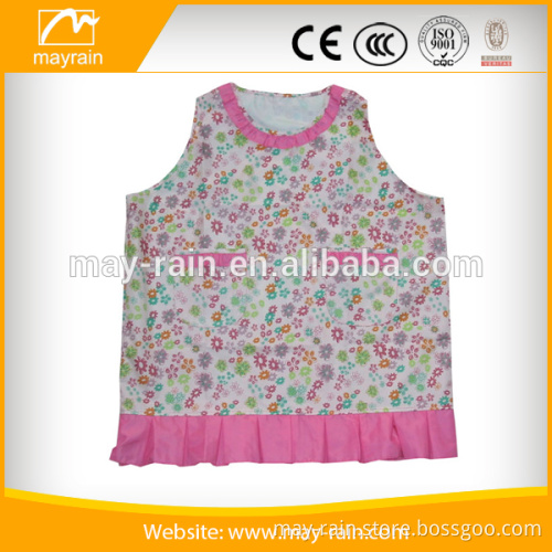 2016 all over printing pink baby bibs apron
